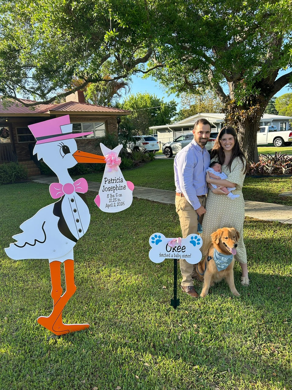 Stork Baby Sign in Clewsiton, FL